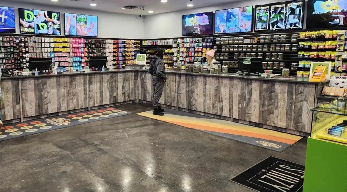 Dispensary retail interior