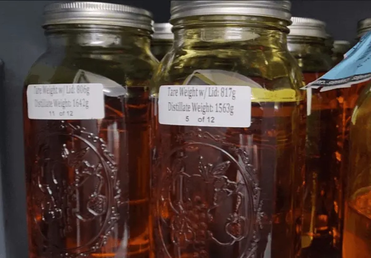 Packaged product jars